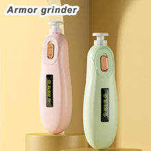 Load image into Gallery viewer, Portable Nail Clipper Fully Automatic Nail Clipper Elderly and Children's Nail Clipper Nail Grinder Electric Baby Nail Grinder