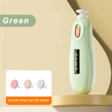 Load image into Gallery viewer, Portable Nail Clipper Fully Automatic Nail Clipper Elderly and Children's Nail Clipper Nail Grinder Electric Baby Nail Grinder