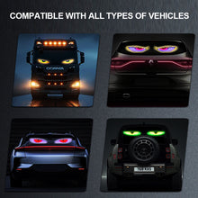 Load image into Gallery viewer, Devil Eye Truck Car RGB LED Pixel Panel Light APP Control Soft Foldable Ambient Light DIY Programmable LED Panel Flexible Display Light