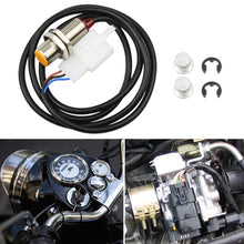 Load image into Gallery viewer, 12v Motorcycles Sensor Cable With 2 Magnets For ATV Scooter Digital Odometer Speedometer Tachometer 3 pins Sensor Cable