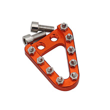 Load image into Gallery viewer, Motorcycle Rear Brake Pedal Step Plate Tip Aluminum For KTM SX SXF EXC EXCF XC XCF XCW XCFW TC TE 2008-2016 For Husqvarna