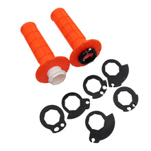Load image into Gallery viewer, Universal Motorcycle Hand Grips 22mm The Snap-on Cam Lock-on Grips Dirt Bike Handlebar For 125-500 SX SXF EXC EXCF XC XCF