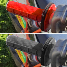 Load image into Gallery viewer, Universal Motorcycle Hand Grips 22mm The Snap-on Cam Lock-on Grips Dirt Bike Handlebar For 125-500 SX SXF EXC EXCF XC XCF