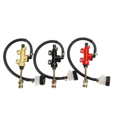 Load image into Gallery viewer, Motorcycle Rear Brake Pump with Fluid Reservoir Cup Foot Hydraulic Refit Rear Brake Master Cylinder Pump For ATV Suzuki Kawasaki Honda Yamaha