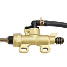 Load image into Gallery viewer, Motorcycle Rear Brake Pump with Fluid Reservoir Cup Foot Hydraulic Refit Rear Brake Master Cylinder Pump For ATV Suzuki Kawasaki Honda Yamaha