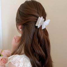 Load image into Gallery viewer, Fairy Butterfly Hair Claw French Retro Acetate Updo Clip for Chignon & Bun Summer Sweet Hair Accessories
