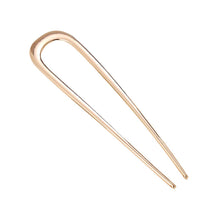 Load image into Gallery viewer, Simple U-Shaped Metal Hairpins French Style Hair Sticks Fashion Women's Hair Jewelry Accessories