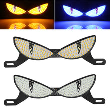 Load image into Gallery viewer, Universal Motorcycle License Plate Screw LED Running Light Angel Eyes Devil Eye Flashing Signal Light