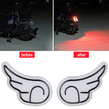 Load image into Gallery viewer, 2Pcs Motorcycle LED Angel's Wings Lights Turn Signal Lamp Motorcycle Decoration Lights Screw Light