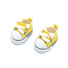 Load image into Gallery viewer, 17cm Cotton Canvas Shoes for Labubu Dolls Sports Boots Casual Doll Shoes 3.5cm Doll Accessories DIY Doll Toys