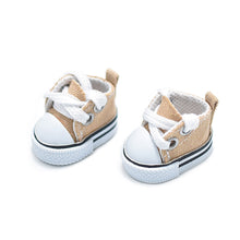 Load image into Gallery viewer, 17cm Cotton Canvas Shoes for Labubu Dolls Sports Boots Casual Doll Shoes 3.5cm Doll Accessories DIY Doll Toys