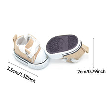Load image into Gallery viewer, 17cm Cotton Canvas Shoes for Labubu Dolls Sports Boots Casual Doll Shoes 3.5cm Doll Accessories DIY Doll Toys