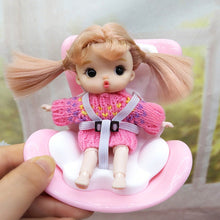 Load image into Gallery viewer, For LABUBU Air Outlet Safety Seat Car Mounted Macaron Doll Aromatherapy Clip Cartoon Toy Doll Car Cute Ornament
