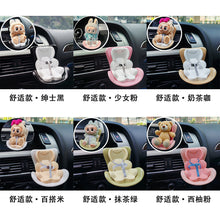 Load image into Gallery viewer, For LABUBU Air Outlet Safety Seat Car Mounted Macaron Doll Aromatherapy Clip Cartoon Toy Doll Car Cute Ornament