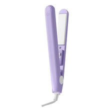Load image into Gallery viewer, EU/US Portable Hair Styling Iron Cute Mini Travel Hair Straightener Bangs Styling Hair Iron Set Curl Ends Hair Clip Hair Beauty