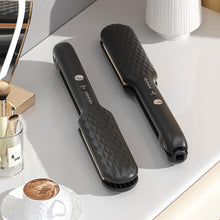 Load image into Gallery viewer, Multi-Function Adjustable Temperature Iron Curling & Straightening Iron Wet to Dry Flat Iron Bangs Styling Tool