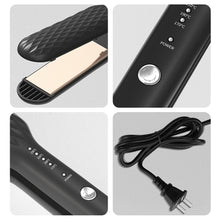 Load image into Gallery viewer, Multi-Function Adjustable Temperature Iron Curling & Straightening Iron Wet to Dry Flat Iron Bangs Styling Tool