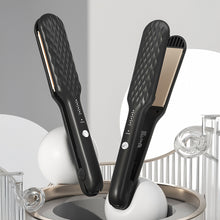 Load image into Gallery viewer, Multi-Function Adjustable Temperature Iron Curling & Straightening Iron Wet to Dry Flat Iron Bangs Styling Tool