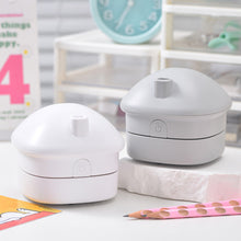 Load image into Gallery viewer, Cute Cordless Handheld Vacuum Portable Desktop Keyboard Dust Scraps of Paper Clean Household Office Stationery