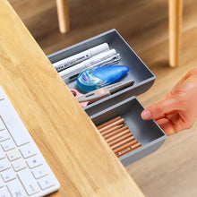 Load image into Gallery viewer, Creative Hidden Drawer Organizer Sticky Small Drawer Under Desk Space-saving Adhesive Stationery Holder Organizer Office/Home Use