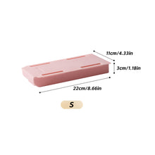 Load image into Gallery viewer, Adhesive Under Desk Drawer Hidden Storage Box Space Saving Multi-Purpose Stationery Organizer for Stationery/Office Supplies