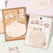 Load image into Gallery viewer, Kawaii Easy Peel & Stick Notes Creative Cute Cat Memo Pads Student Reward Stickers Reminder Bookmark Stickers Office Study Supplies