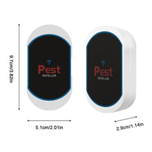 Load image into Gallery viewer, EU/UK/US Plug Ultrasonic Intelligent Frequency Conversion Insect Repellent House Indoor Mosquito Repellent for Baby