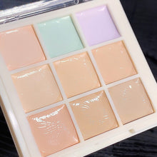 Load image into Gallery viewer, 9 Colors Face Concealer Highlighter Spotty Acne Print Dark Eye Circles Tear Gap Brightening Skin Tone Long-lasting