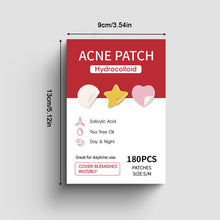 Load image into Gallery viewer, 360pcs Acne Patch Mild Non-irritating Lightens Acne Hydrocolloid Acne Sticker Anti-Acne Hydrocolloid Patches