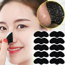 Load image into Gallery viewer, 10Pcs Blackhead Remover Mask Kit Face Nose Mask Pore Strip Black Mask Peeling Acne Treatment Deep Cleansing Mask Oil Control Unisex