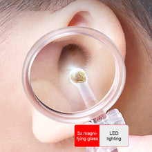 Load image into Gallery viewer, Baby Ear Cleaner Spoon Ear Digger LED Flash Light Visual Children Earpick Visual Children Earpick Ear Cleaning Kit