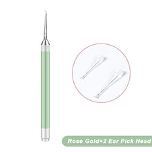 Load image into Gallery viewer, Baby Ear Cleaner Spoon Ear Digger LED Flash Light Visual Children Earpick Visual Children Earpick Ear Cleaning Kit