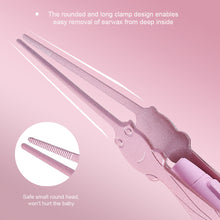 Load image into Gallery viewer, Baby Ear Cleaner Spoon Ear Digger & Tweezers LED Flash Light Visual Children Earpick Visual Children Earpick Ear Cleaning Kit
