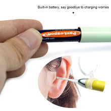 Load image into Gallery viewer, Baby Ear Cleaner Spoon Ear Digger & Tweezers LED Flash Light Visual Children Earpick Visual Children Earpick Ear Cleaning Kit