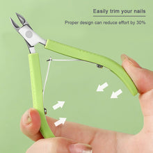 Load image into Gallery viewer, Nail Cuticle Dead Skin Scissors Stainless Steel Diagonal Nail Clipper Dead Skin Remover Pedicure Nail Cutters Tool