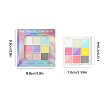 Load image into Gallery viewer, 9 Colors Solid Patting Nail Powders UV Polish Decoration Shimmer Fine Glitter Gradient Matte Pat Pat Manicure Polish Powder