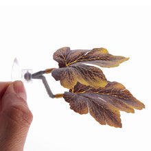 Load image into Gallery viewer, Betta Leaf Hammock with Suction Cup Artificial Aquarium Plant Resting Bed for Betta Fish Fish Tank Decorative Floating Plant