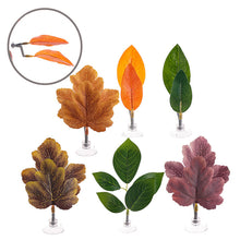 Load image into Gallery viewer, Betta Leaf Hammock with Suction Cup Artificial Aquarium Plant Resting Bed for Betta Fish Fish Tank Decorative Floating Plant