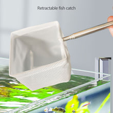 Load image into Gallery viewer, 3D Aquarium Fish Net Extendable Handle Soft Mesh Safe for Catching Fish Shrimp Aquarium Accessories