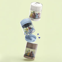 Load image into Gallery viewer, 7-Day 2In1 Pill Cases Portable with Pill Cutter Travel Vitamin Box Pill Organizer Container Organizer Storage Fish Oils Hygienic Medication Organizer