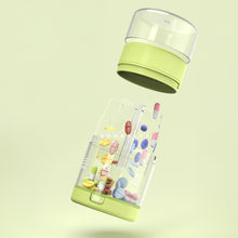 Load image into Gallery viewer, 7-Day 2In1 Pill Cases Portable with Pill Cutter Travel Vitamin Box Pill Organizer Container Organizer Storage Fish Oils Hygienic Medication Organizer