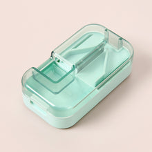 Load image into Gallery viewer, Portable Pill Organizer Box Travel Pill Case Pill Container with Compartments Pocket-Size Vitamin Storage Box Elderly Daily Pill Management