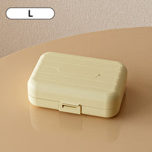 Load image into Gallery viewer, Small Pill Organizer Box with Compartments Portable Pill Case Leak-Proof Medicine Pill Dispenser Travel Elderly Daily Pill Management