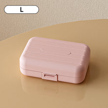 Load image into Gallery viewer, Small Pill Organizer Box with Compartments Portable Pill Case Leak-Proof Medicine Pill Dispenser Travel Elderly Daily Pill Management