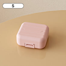 Load image into Gallery viewer, Small Pill Organizer Box with Compartments Portable Pill Case Leak-Proof Medicine Pill Dispenser Travel Elderly Daily Pill Management