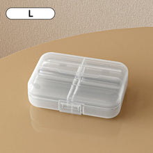 Load image into Gallery viewer, Small Pill Organizer Box with Compartments Portable Pill Case Leak-Proof Medicine Pill Dispenser Travel Elderly Daily Pill Management