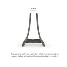 Load image into Gallery viewer, Universal Vertical Laptop Stand Foldable Tablet Desktop Stand Notebook Dock for Macbook Air Pro Ipad Lenovo Dell Support Holder