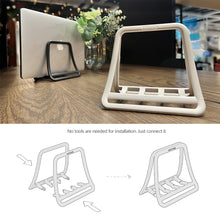 Load image into Gallery viewer, Universal Vertical Laptop Stand Foldable Tablet Desktop Stand Notebook Dock for Macbook Air Pro Ipad Lenovo Dell Support Holder