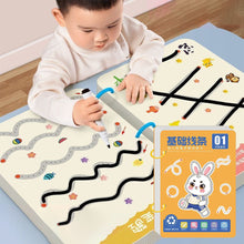 Load image into Gallery viewer, Magical Tracing Workbook Control Training Book Reusable Magic Practice Copybook Children Montessori Drawing Education Stationery