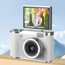 Load image into Gallery viewer, 4K CCD 8X Digital Zoom Digital Camera for Student Digital Photography Camera 2.4inch 180 Flip Screen Selfile Camera